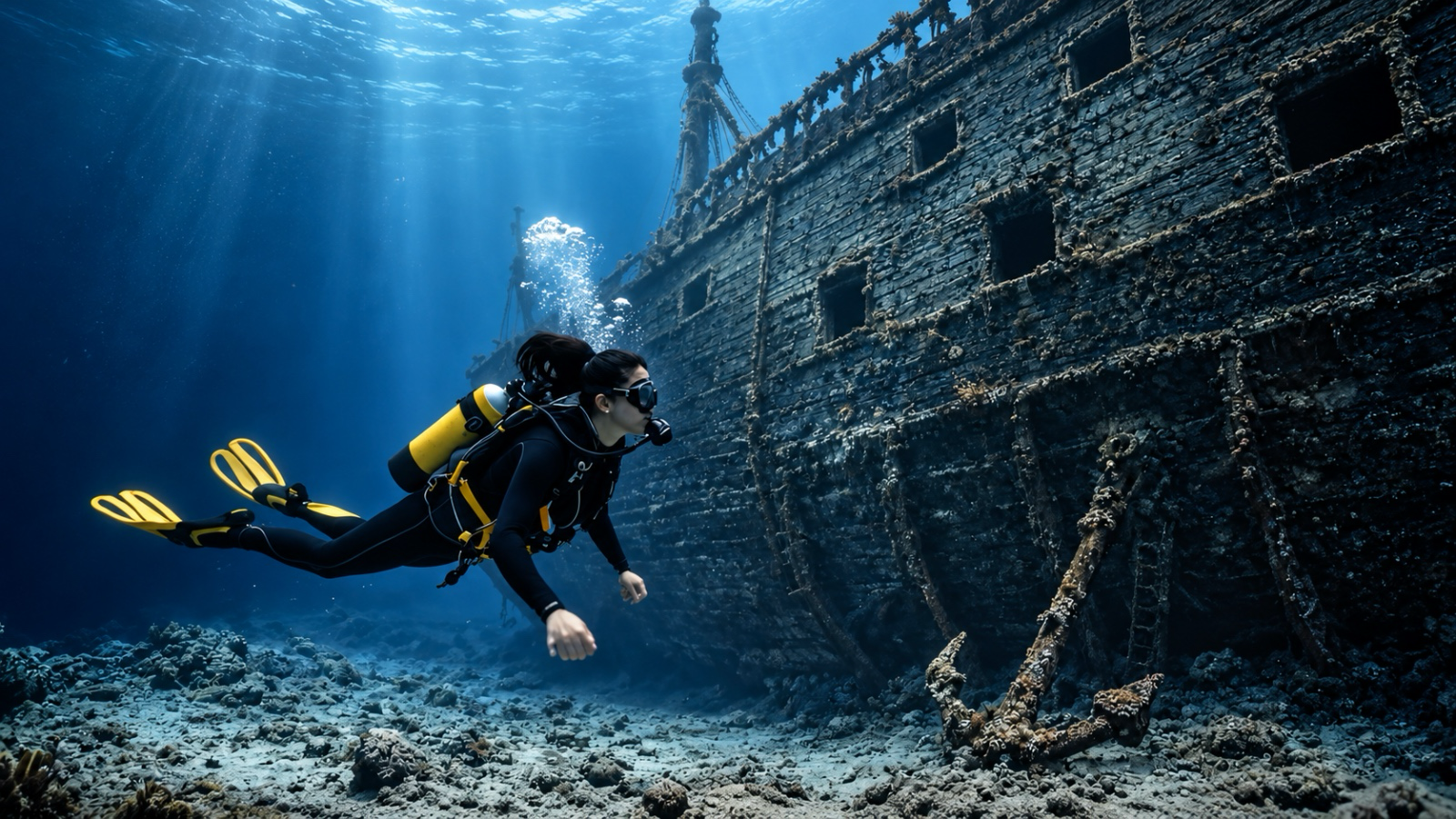 Beneath the bay